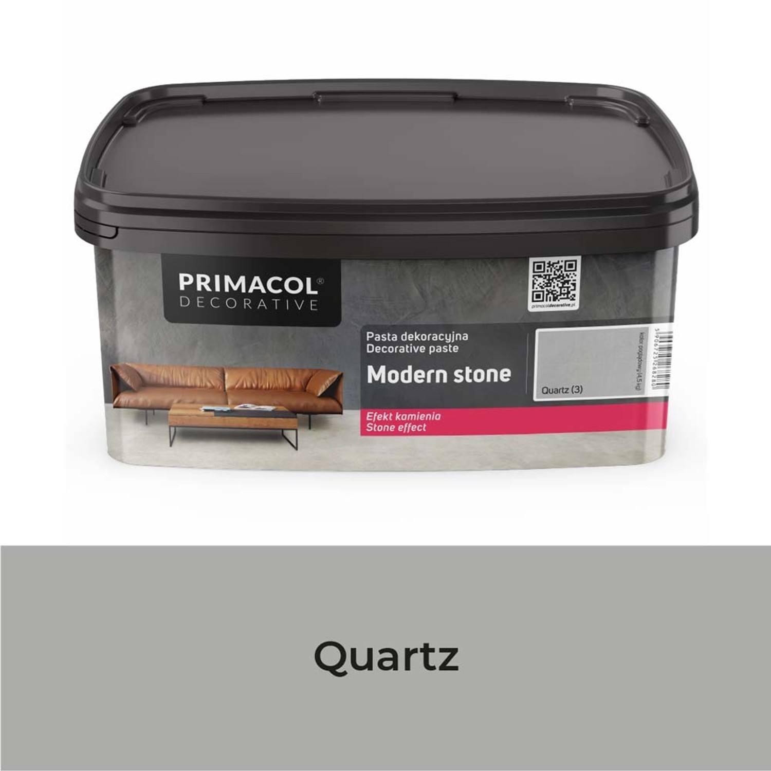 Pasta dekoracyjna Modern Stone Quartz 4,5kg