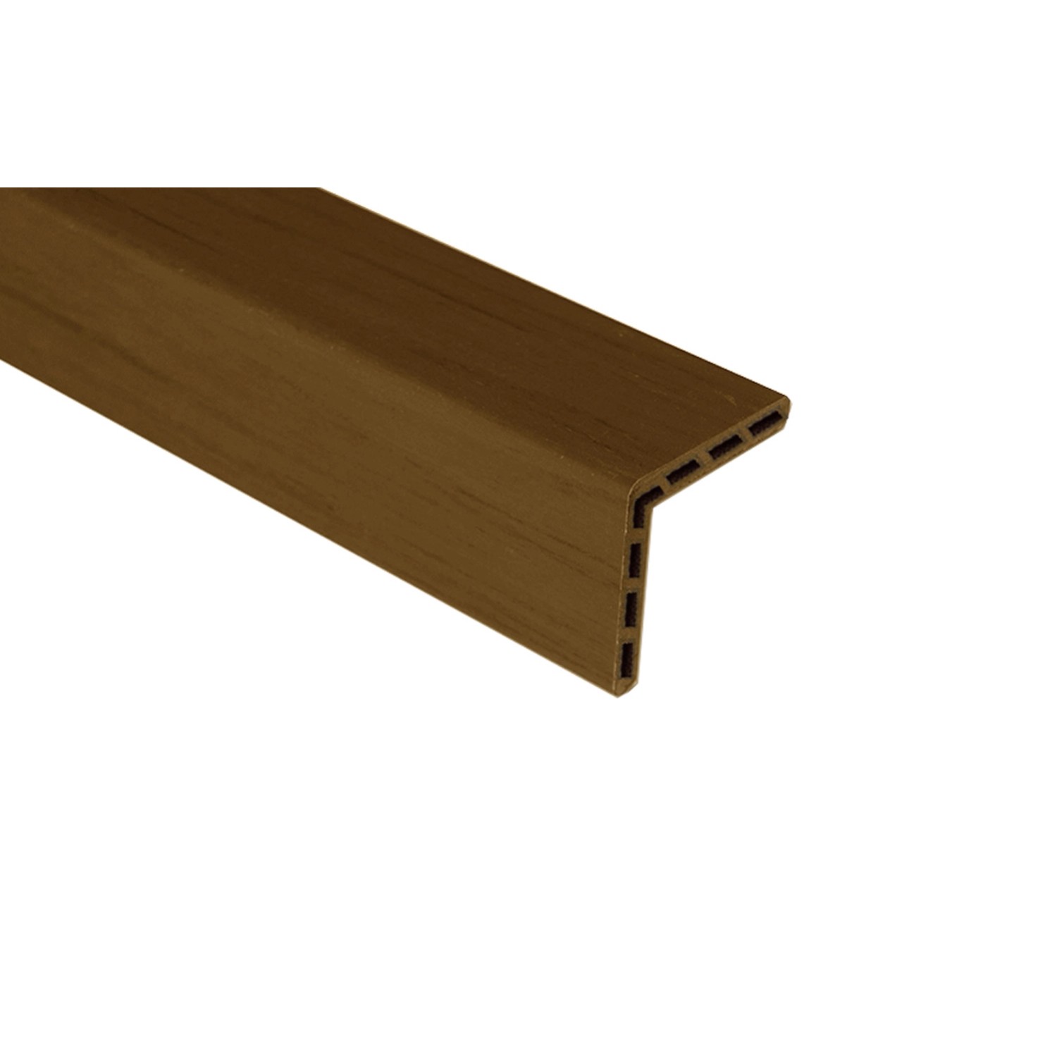 Listwa kątowa maskująca orzech 5,2x5,2 dł. 400 cm