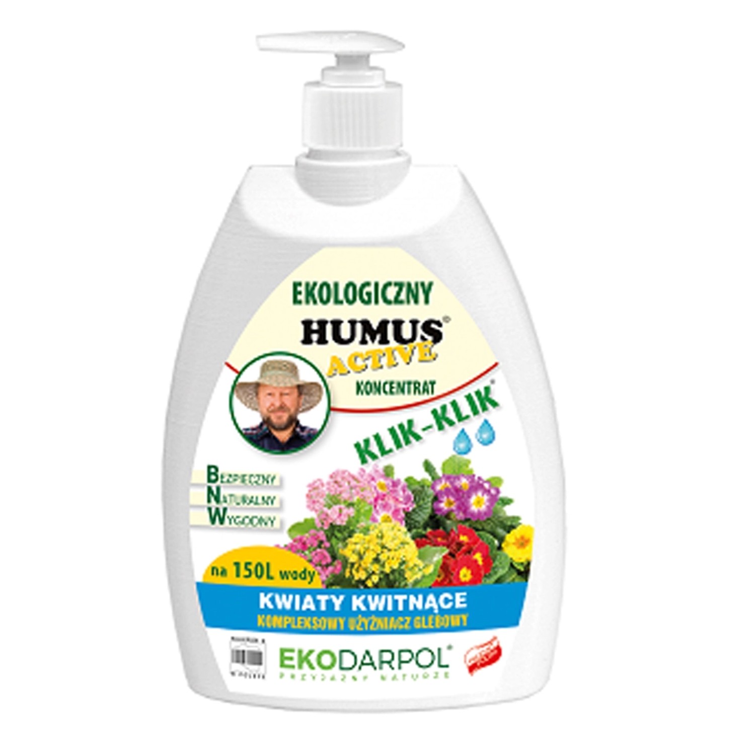 Kwiaty kwitnące żel Humus Active - 300 ml.