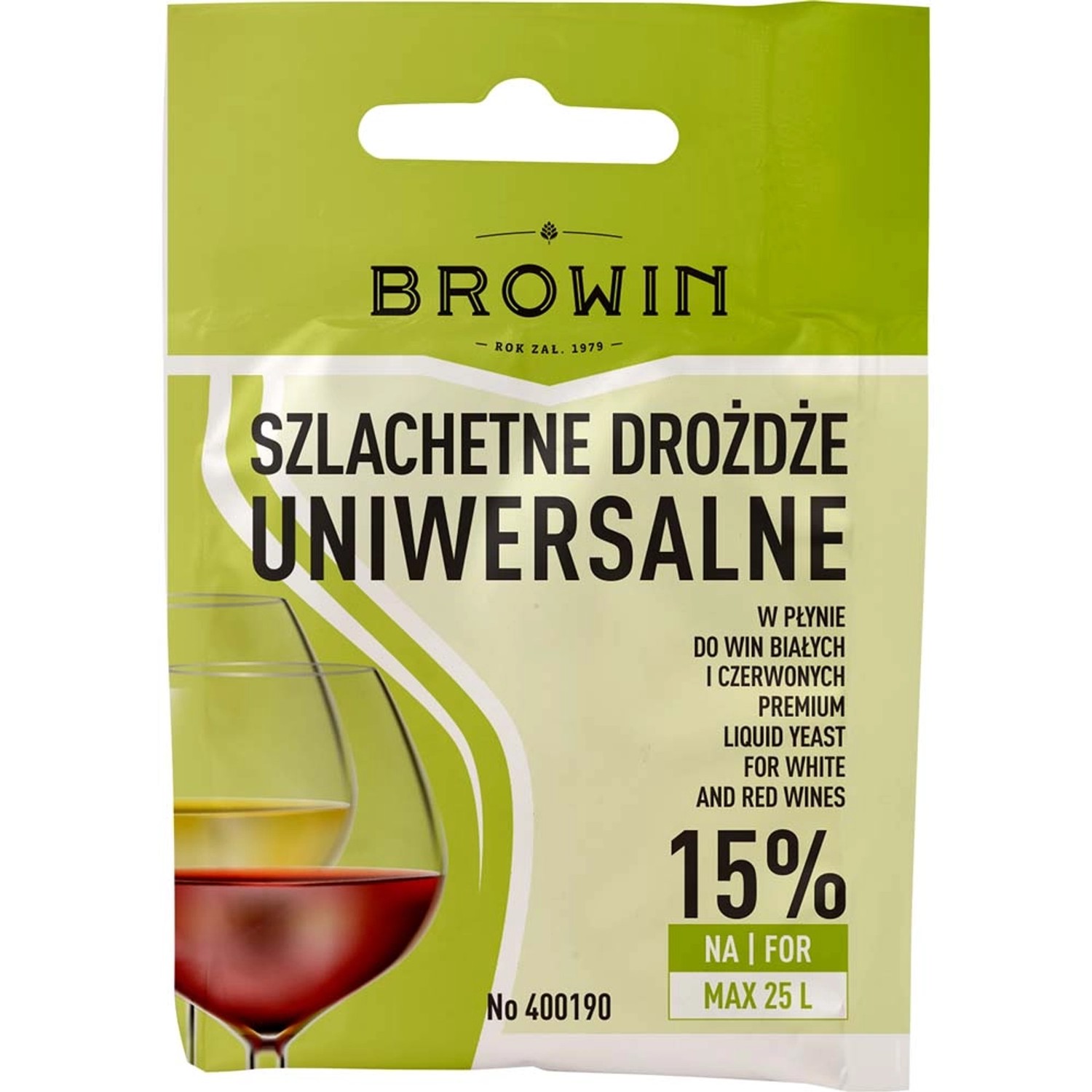 Drożdże winiarskie uniwersalne - 20 ml