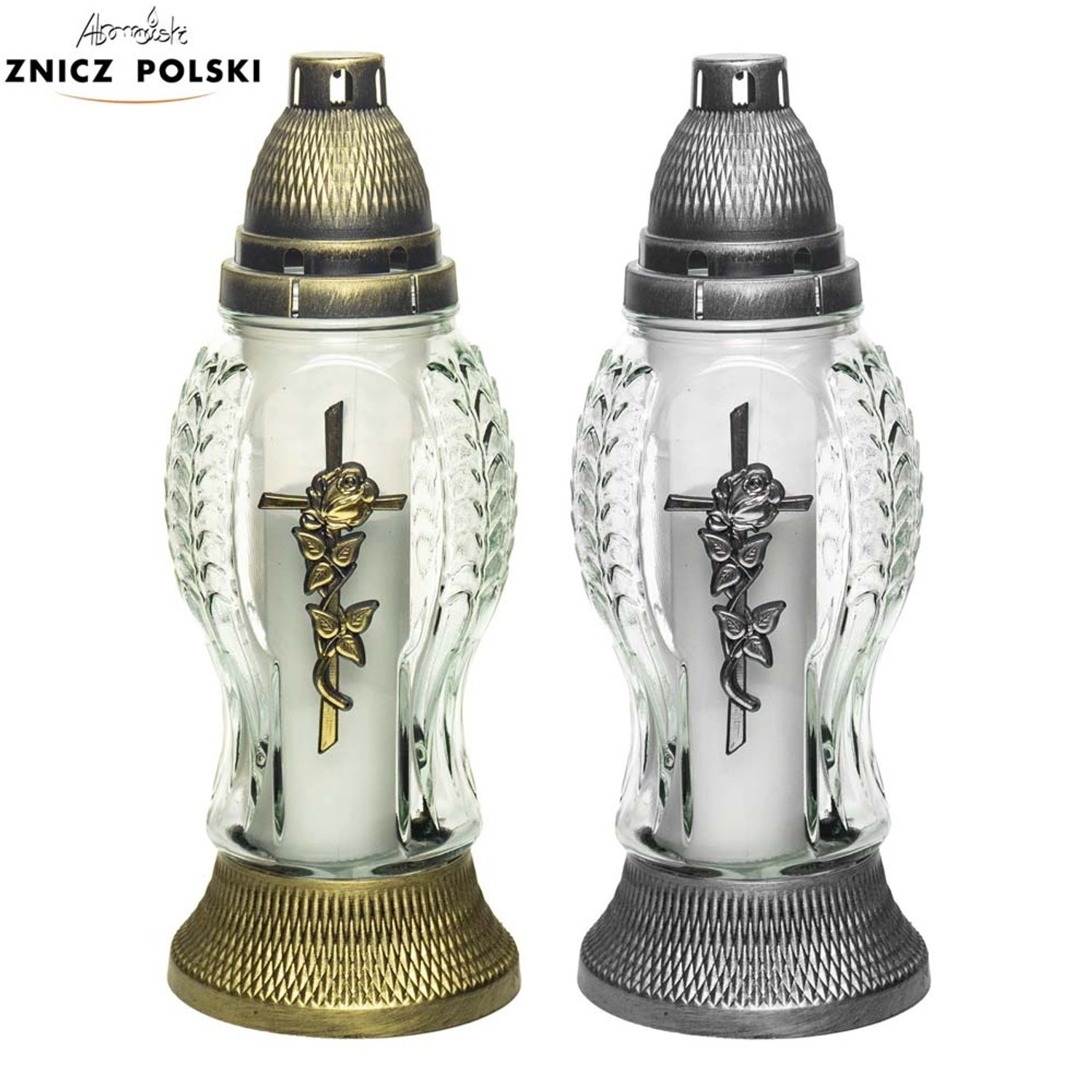Znicz krzyż/róża - 35 h