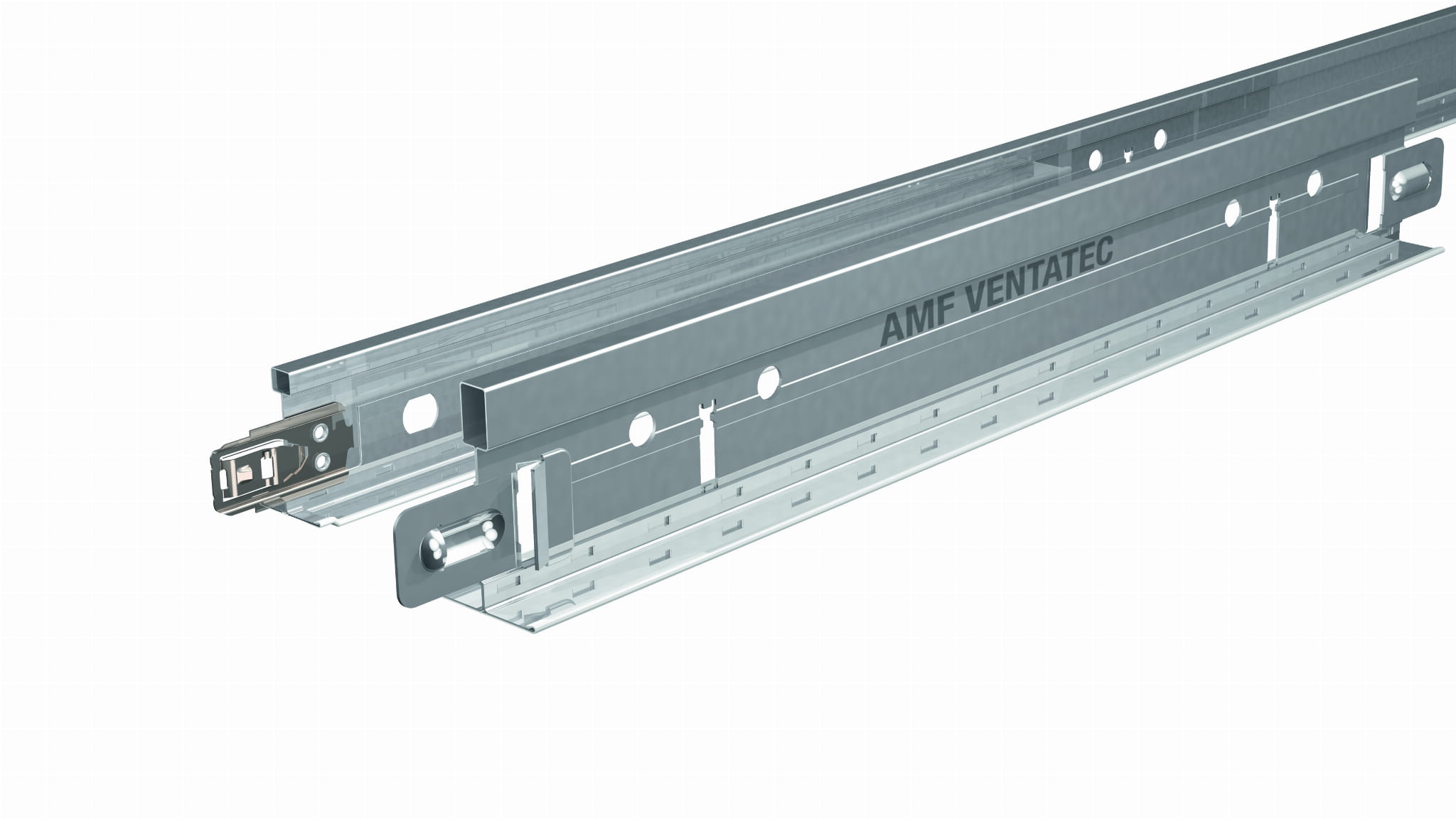 AMF PROFIL GŁÓWNY 24X38MM - DŁUGOŚĆ 360 CM - 1SZT