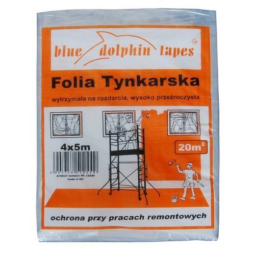 BLUE DOLPHIN FOLIA OCHRONNA TYNKARSKA 4MX5M
