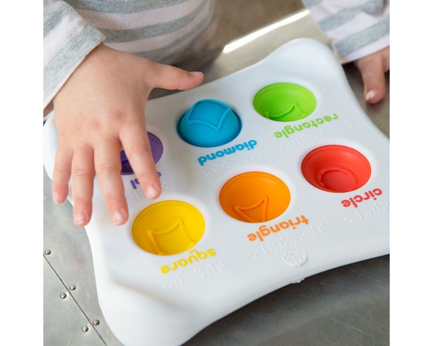 Fat Brain Toy, Bąbelki Dimpl Duo - Kształty i Kolory