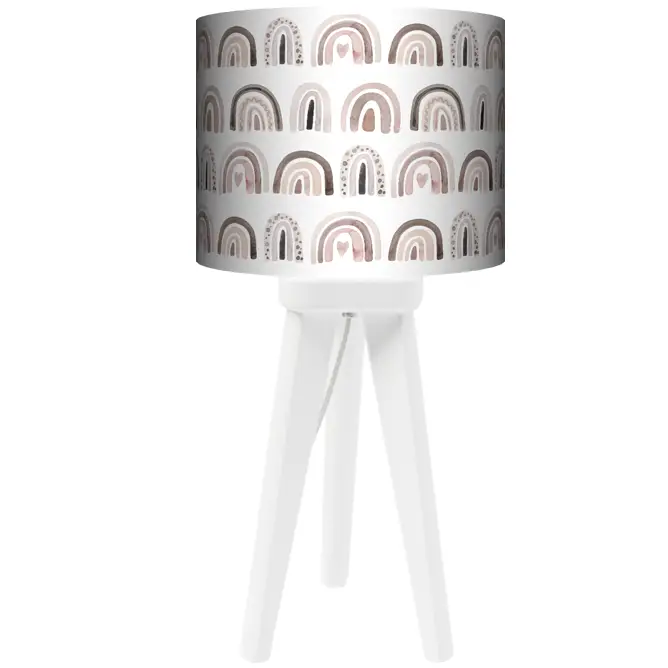 Lampa Trójnóg mała Rainbow kolor podstawy do wyboru FL - wenge