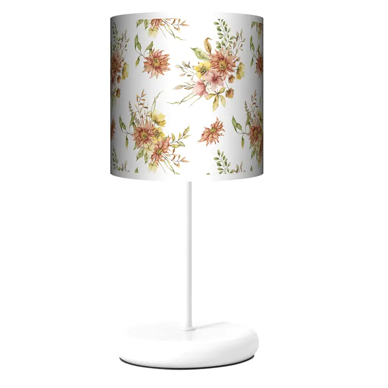 Lampa stojąca EKO Summer Flowers - kolor podstawy biały FL