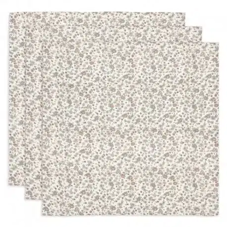Jollein - 3 pieluszki niemowlęce Hydrophlic 70 x 70 cm RETRO FLOWERS BBTB