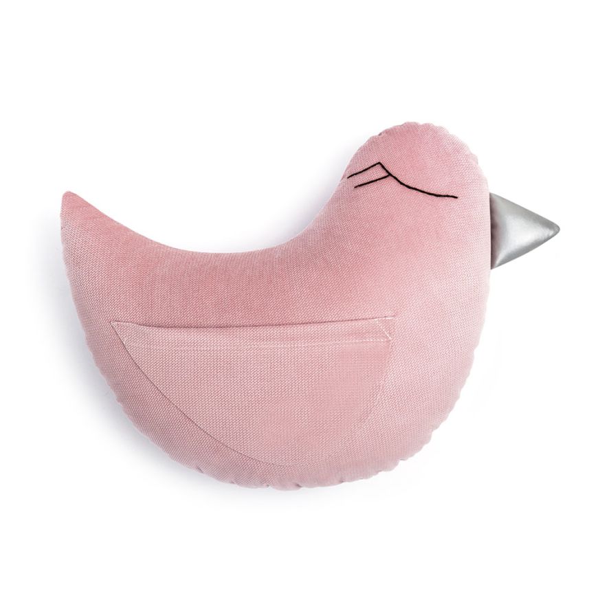 Poduszka Ptaszek - Pink FM