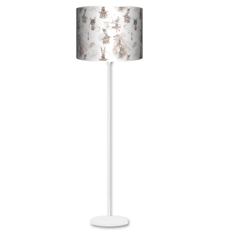 Lampa stojąca MAXI Ballerina - kolor podstawy do wyboru FL - szary