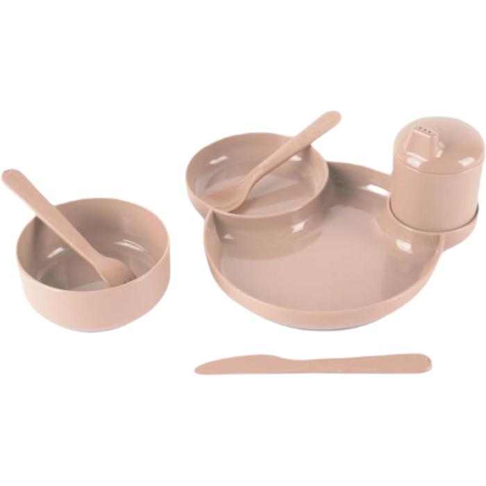 TINY BIObased Zestaw naczyń Dinnertime Nude AG
