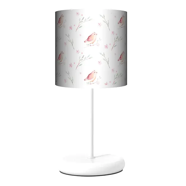 Lampa stojąca EKO Ptaszki i gałązki - kolor podstawy do wyboru FL