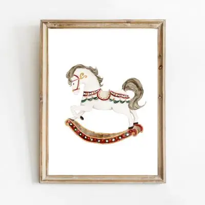 Plakat w ramce Rocking Horse - Sam plakat A3