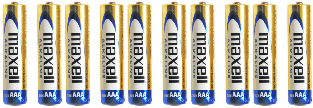 5x Bateria alkaliczna Maxell, AAA, 2 sztuki
