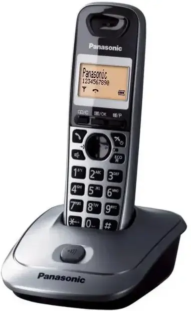 Outlet: Telefon bezprzewodowy Panasonic KX-TG2511, szaro-czarny