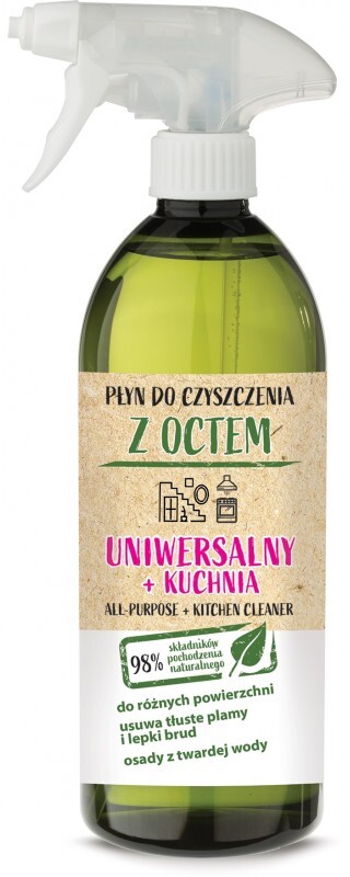 Płyn do mycia uniwersalny + do kuchni Gold Drop, z octem, 750ml