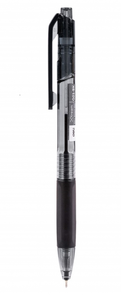 Długopis Deli Xtream, automatyczny, 0.7mm, czarny