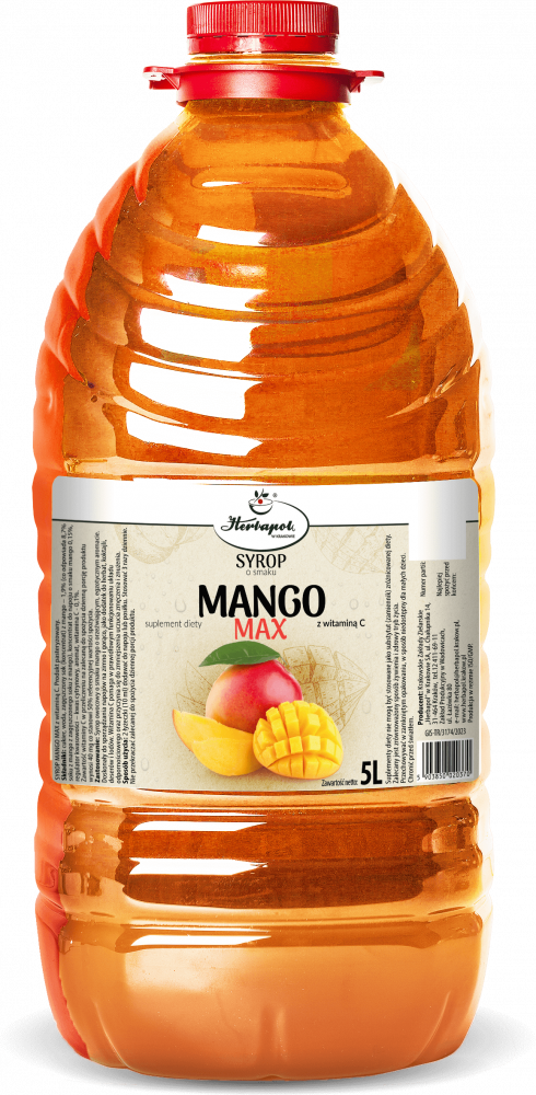 Syrop Herbapol w Krakowie, z witaminą C, mango, 5l