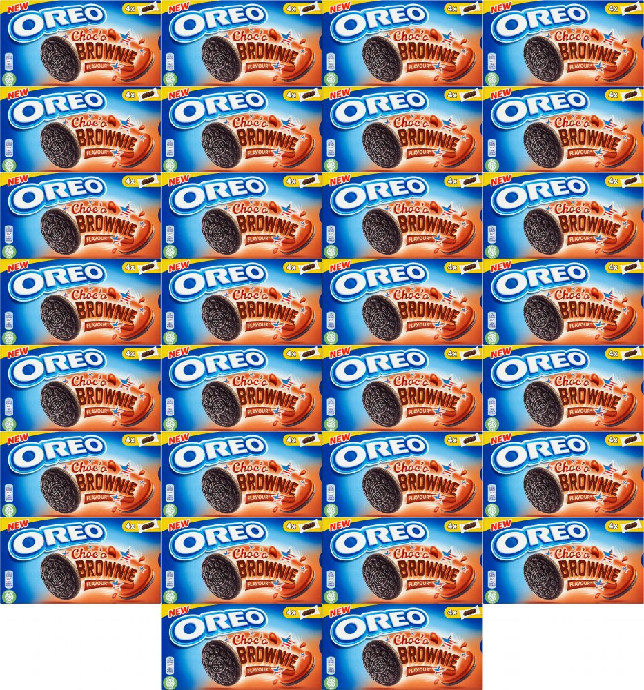 30x Ciastka Oreo Choc'o brownie, 176g