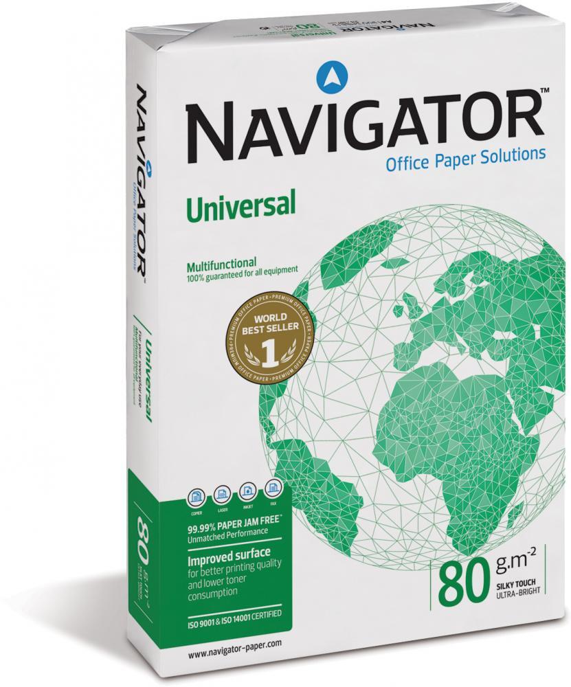 Outlet: USZKODZONE OPAKOWANIE Papier ksero Navigator Universal, A3, 80g/m2, 500 arkuszy, biały