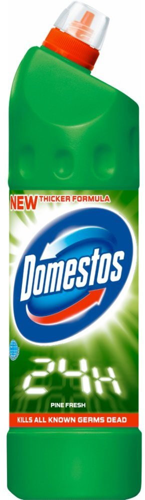 Outlet: Płyn do czyszczenia toalet, Domestos 24H, leśny, 0.75l