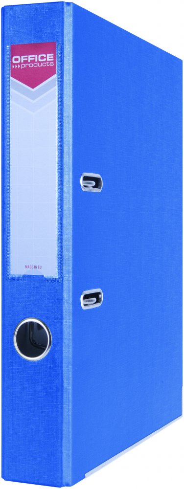 Segregator A4 Office Products Officer, z szyną, 55mm, niebieski