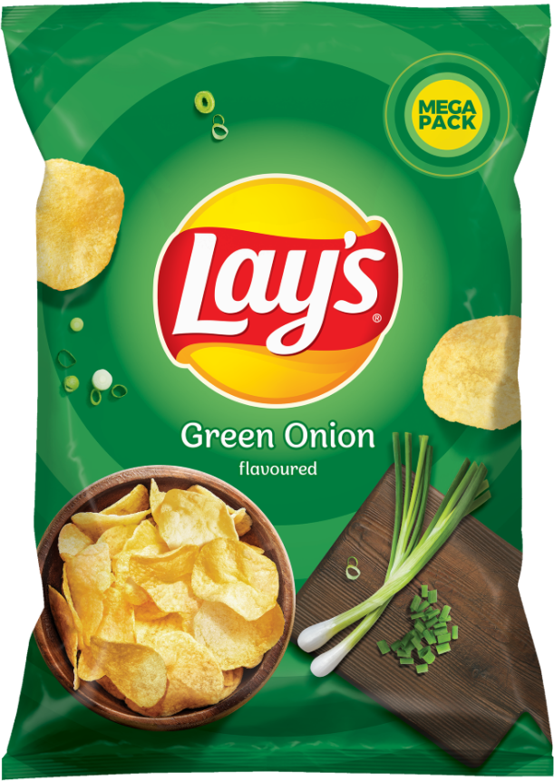 Chipsy Lay's Green Onion, zielona cebulka, 200g
