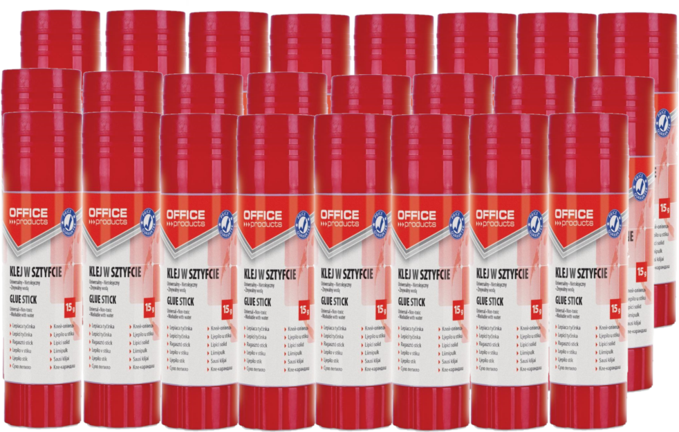 50x klej biurowy Office Products, w sztyfcie, 15g