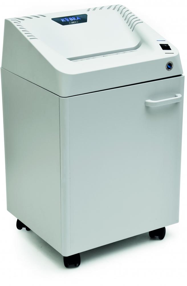 Niszczarka Kobra 240.1 S4 ES,pasek 3.8mm, 26 kartek, P-2/ O-2/ T-2/ E-2 DIN, biały