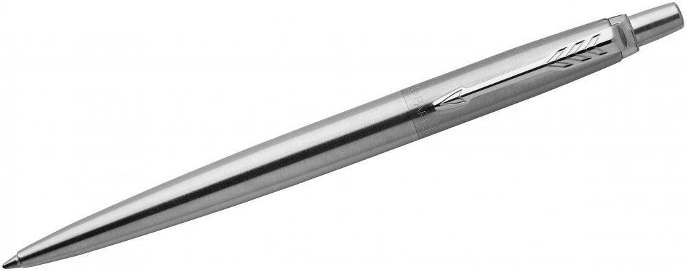 Długopis automatyczny Parker, Jotter stalowy CT, srebrny