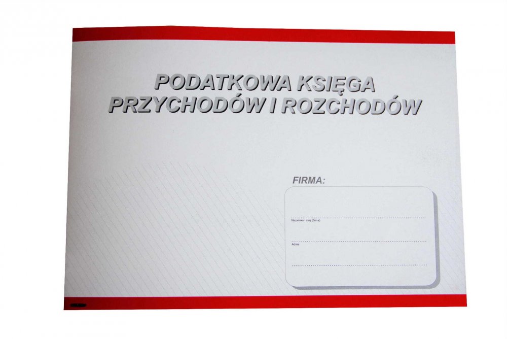 Druk akcedensowy Podatkowa księga przychodów i rozchodów Stolgraf P36, A5, poziomy, 18k
