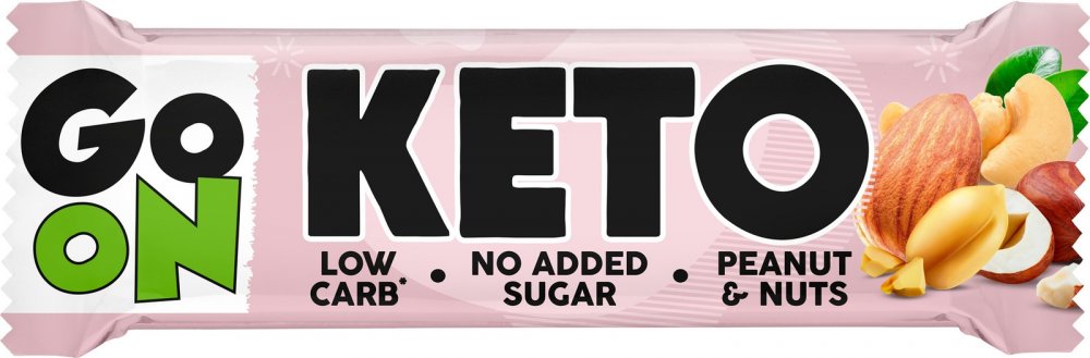 Baton Sante Go On Keto Bar Nut, orzechowy, 50g