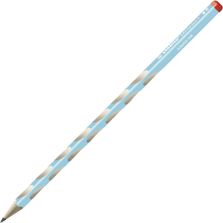 Ołówek Stabilo EASYgraph S, HB, cienki, dla praworęcznych, niebieski
