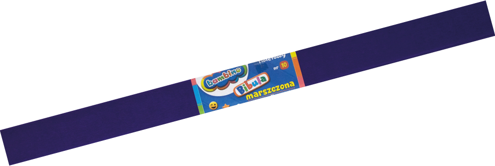 Bibuła marszczona Bambino, 200x50cm, fioletowy