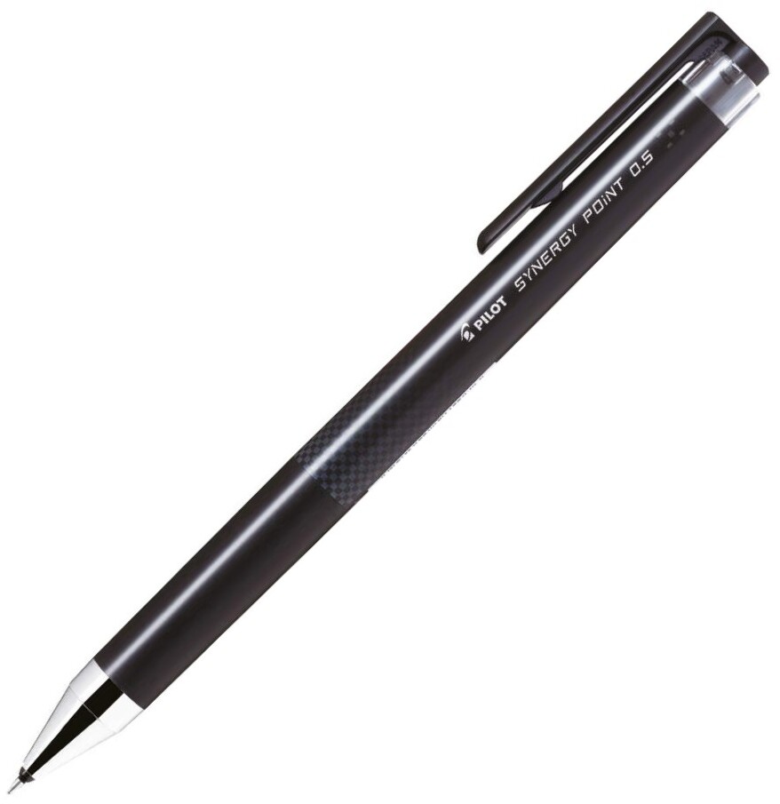 Długopis żelowy Pilot, Synergy Point, 0.5mm, czarny