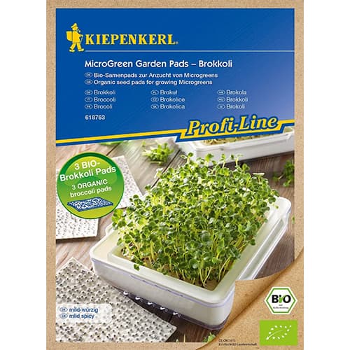 1 pac, Microplante BIO - Broccoli - Semințe: Mod de ambalare: 1 pac