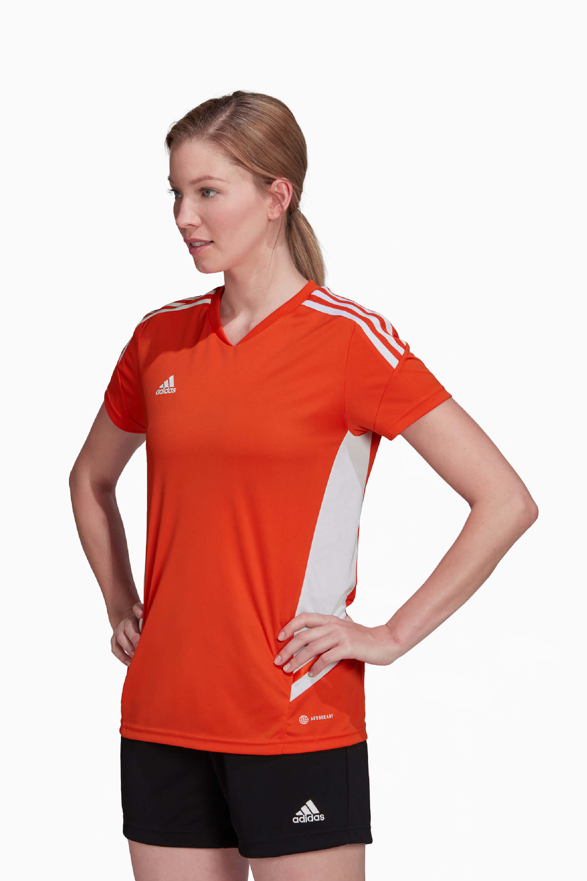 Koszulka adidas Condivo 22 Damska - Pomarańczowy