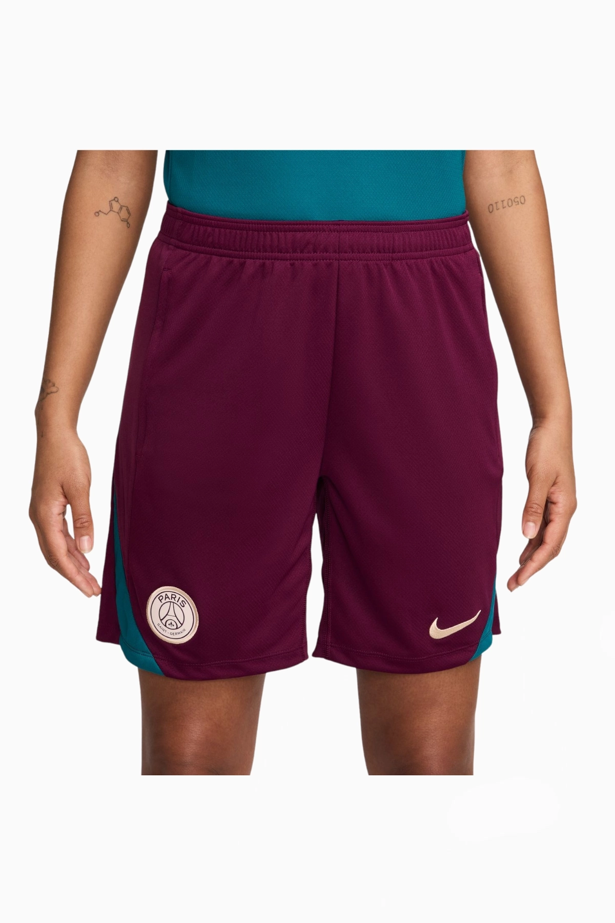 Spodenki Nike PSG 24/25 Strike - Bordowy