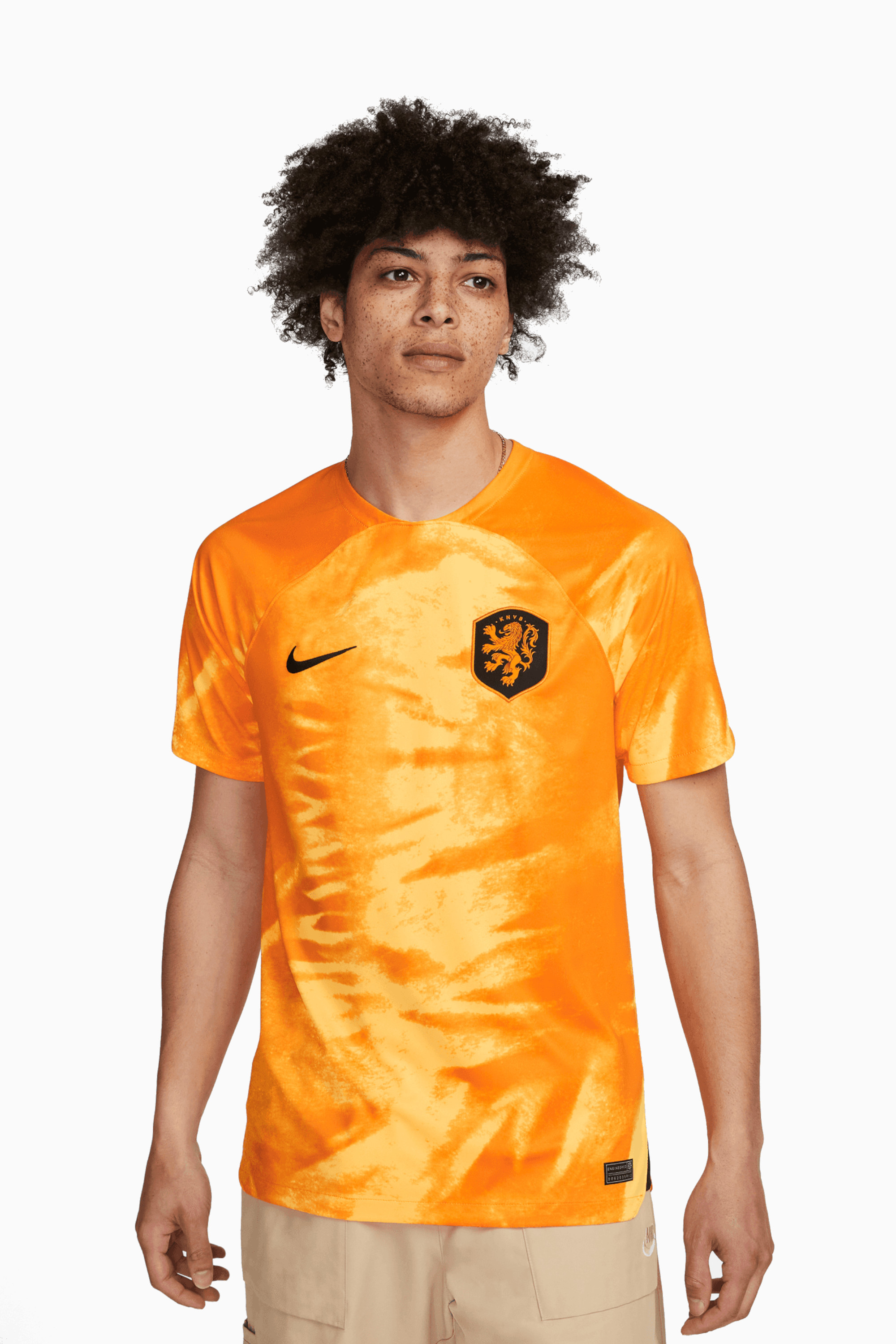 Koszulka Reprezentacji Holandii Nike 2022 Domowa Stadium - Pomarańczowy
