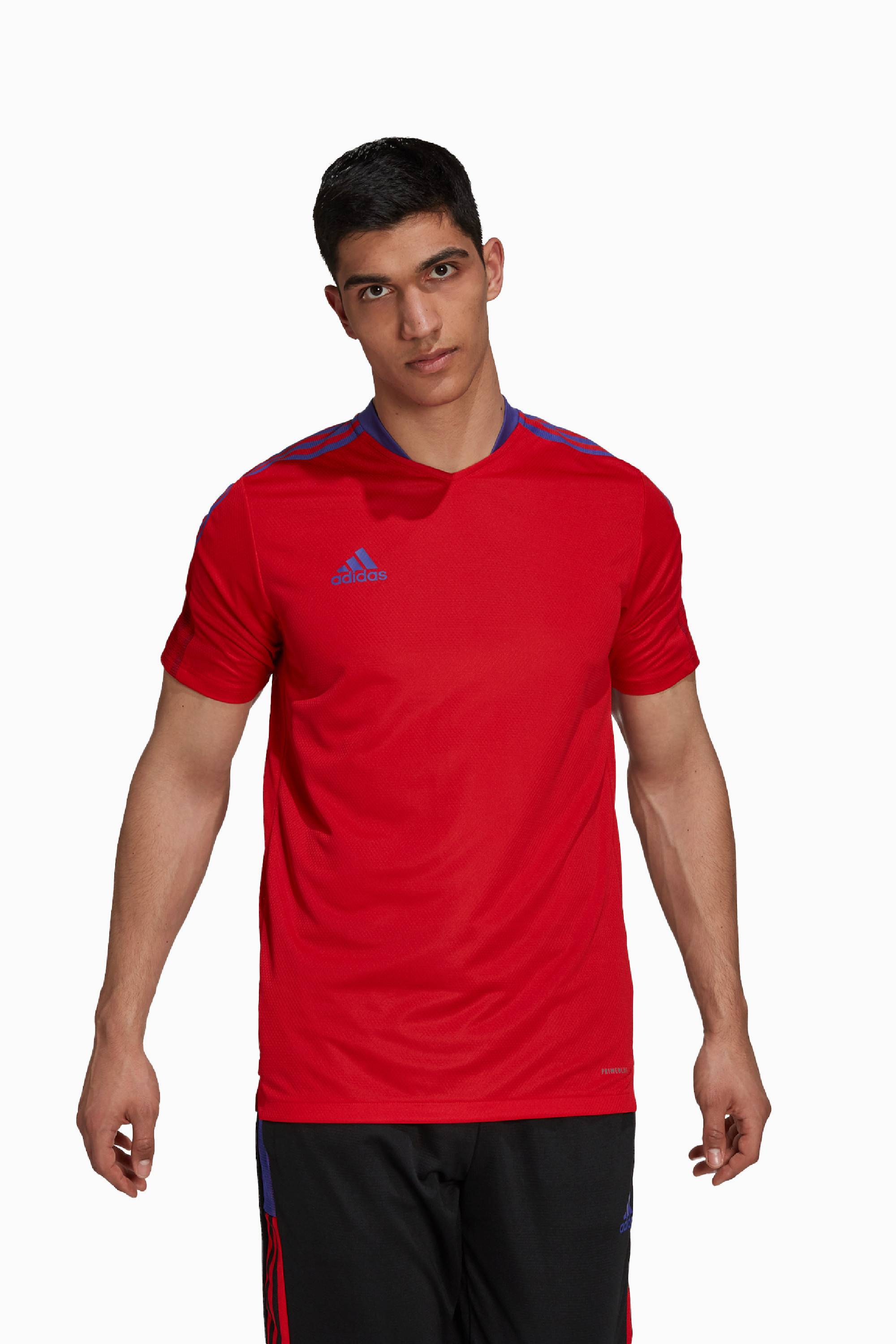 Koszulka adidas Tiro Training Primeblue - Czerwony