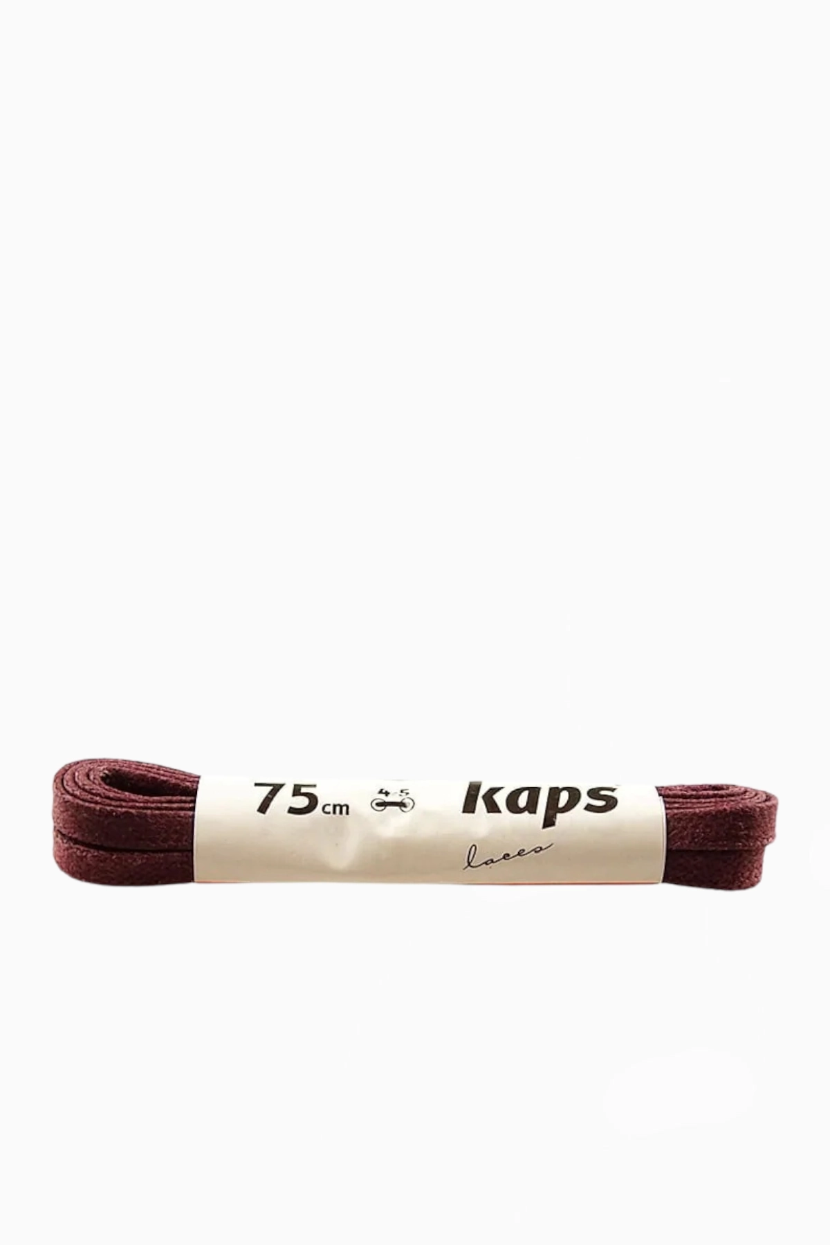 Sznurowadła Kaps 75 cm - Bordowy
