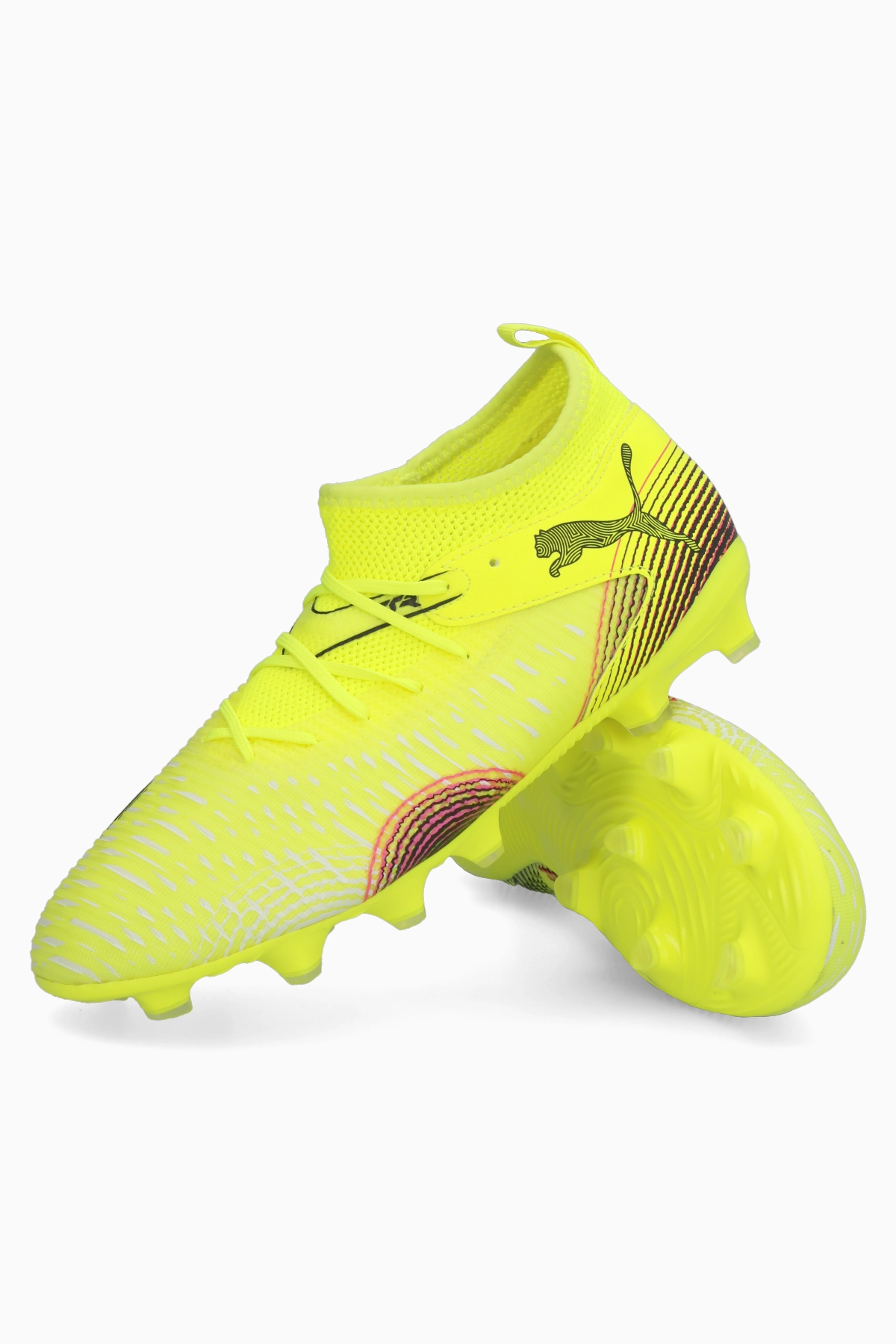Korki Puma Future 8 Match FG/AG Junior - Żółty