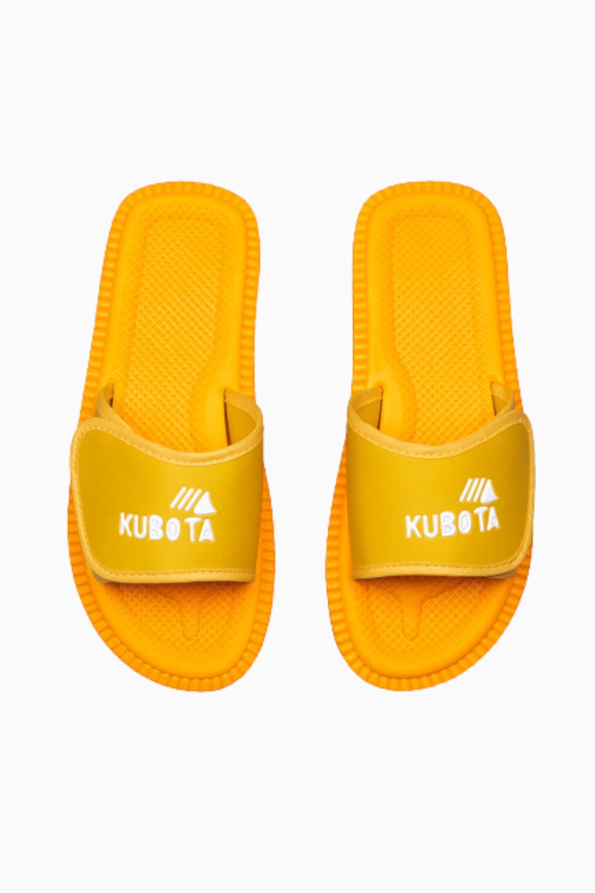 Klapki Kubota Rzep - Żółty