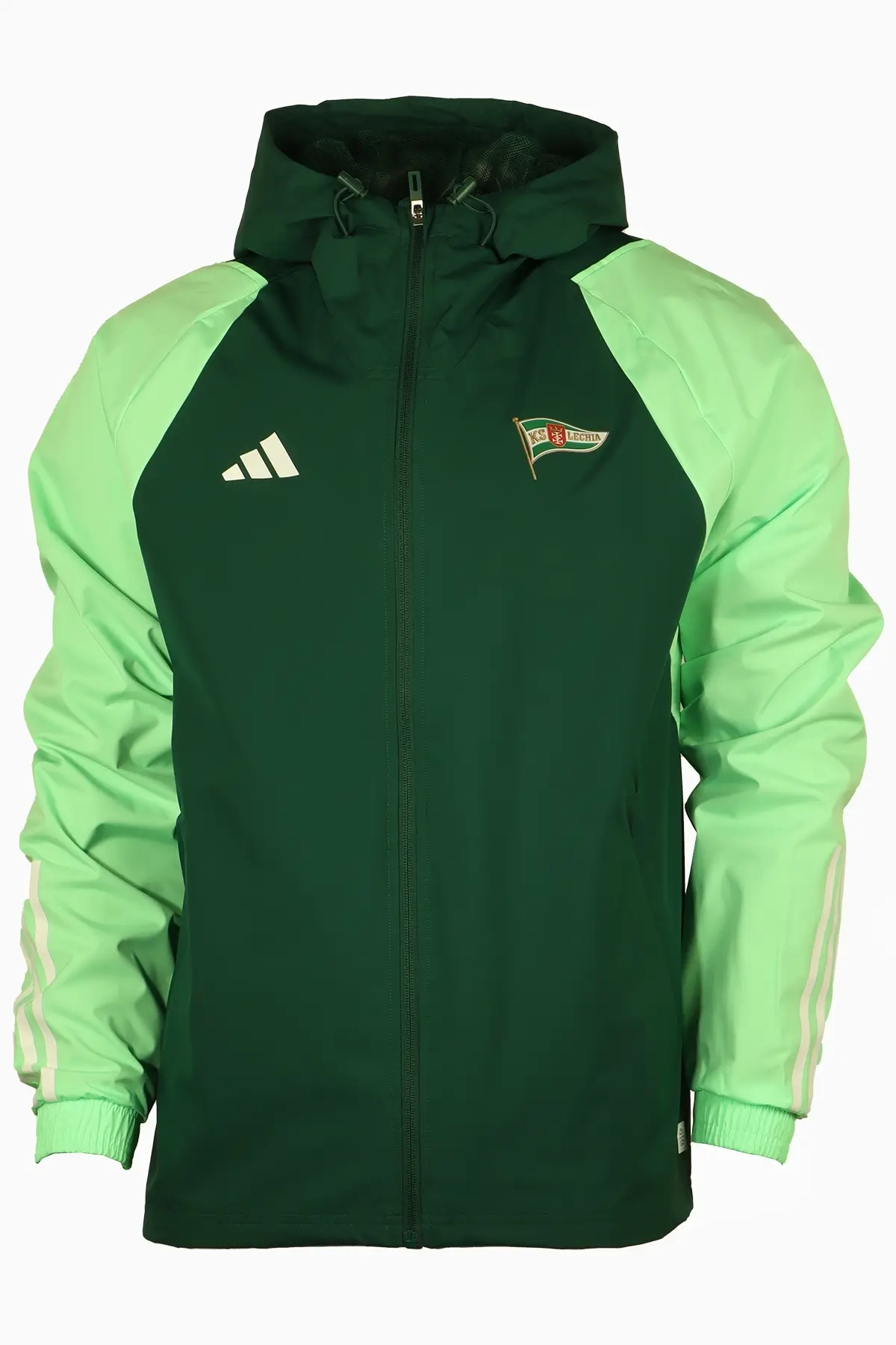 Kurtka adidas Lechia Gdańsk 23/24 All-Weather - Zielony