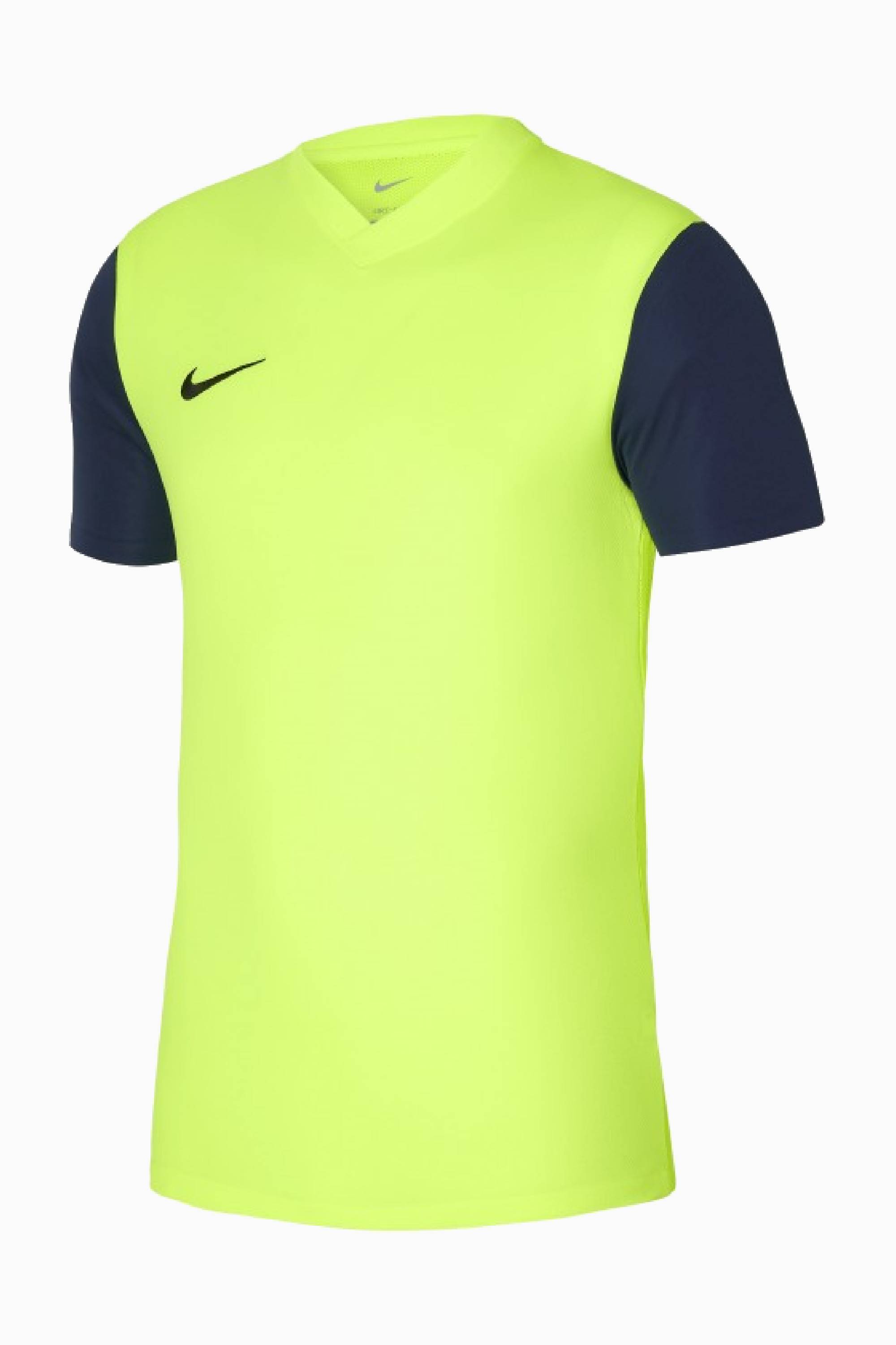 Koszulka Nike Dry Tiempo Premier II - Limonkowy