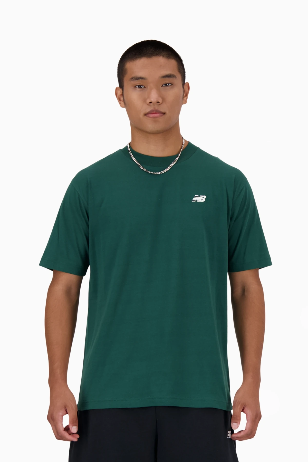 Koszulka New Balance Small Logo - Zielony