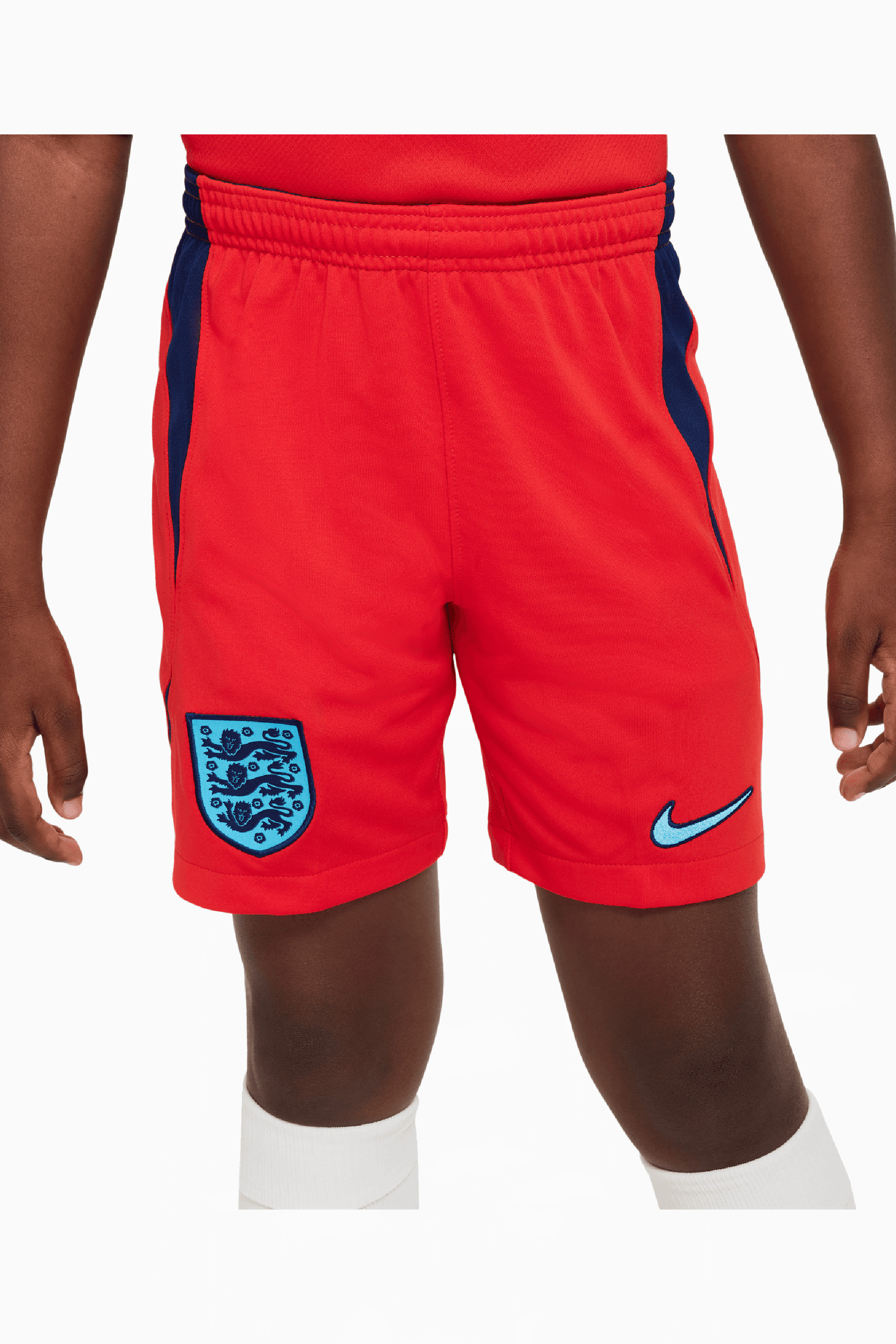 Spodenki Reprezentacji Anglii Nike 2022 Wyjazdowe Stadium Junior - Czerwony