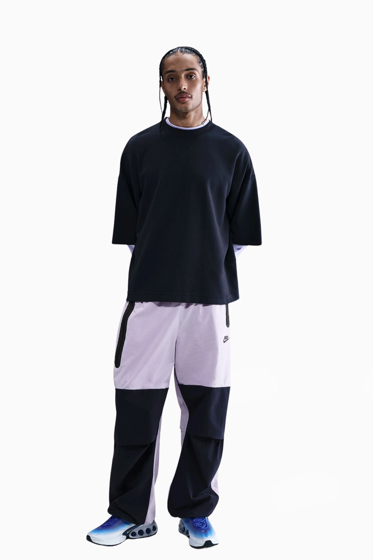 Spodnie Nike Tech - Fioletowy