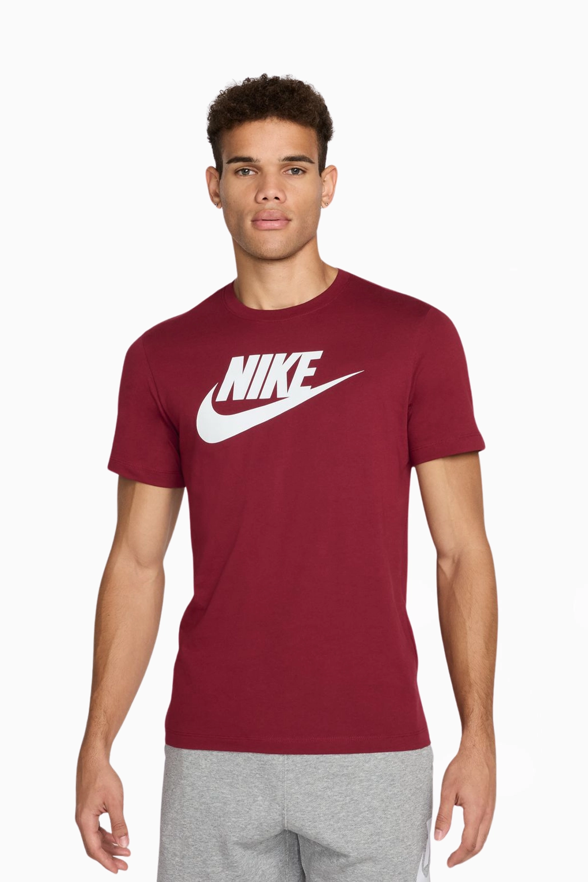 Koszulka Nike Sportswear Tee Icon Futura - Bordowy