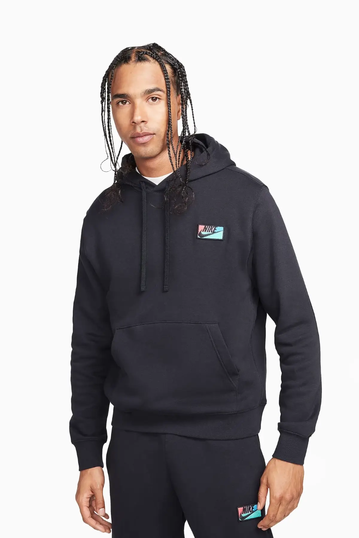 Bluza z kapturem Nike Club Fleece - Czarny