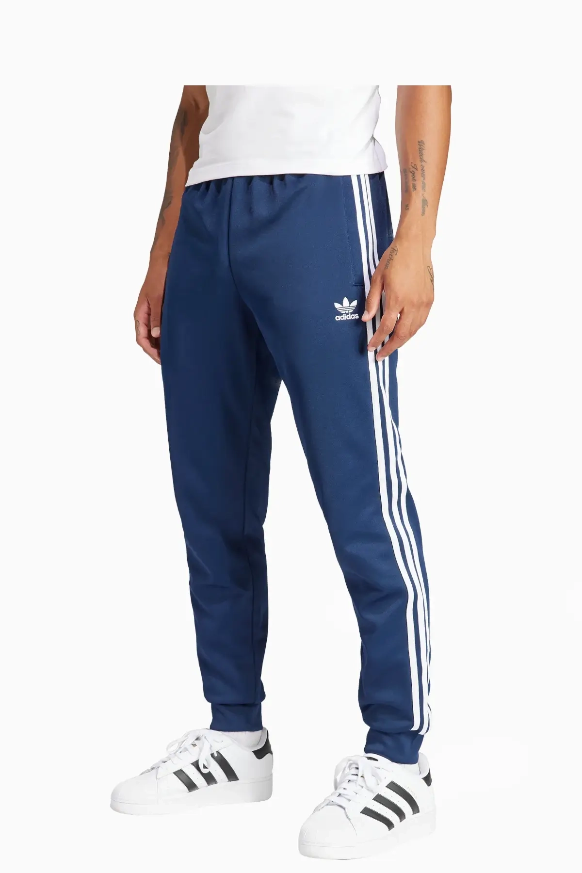 Spodnie adidas Adicolor Classics SST Track - Granatowy